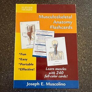 JOSEPH E. MUSCOLINO – Musculoskeletal Anatomy Flashcards